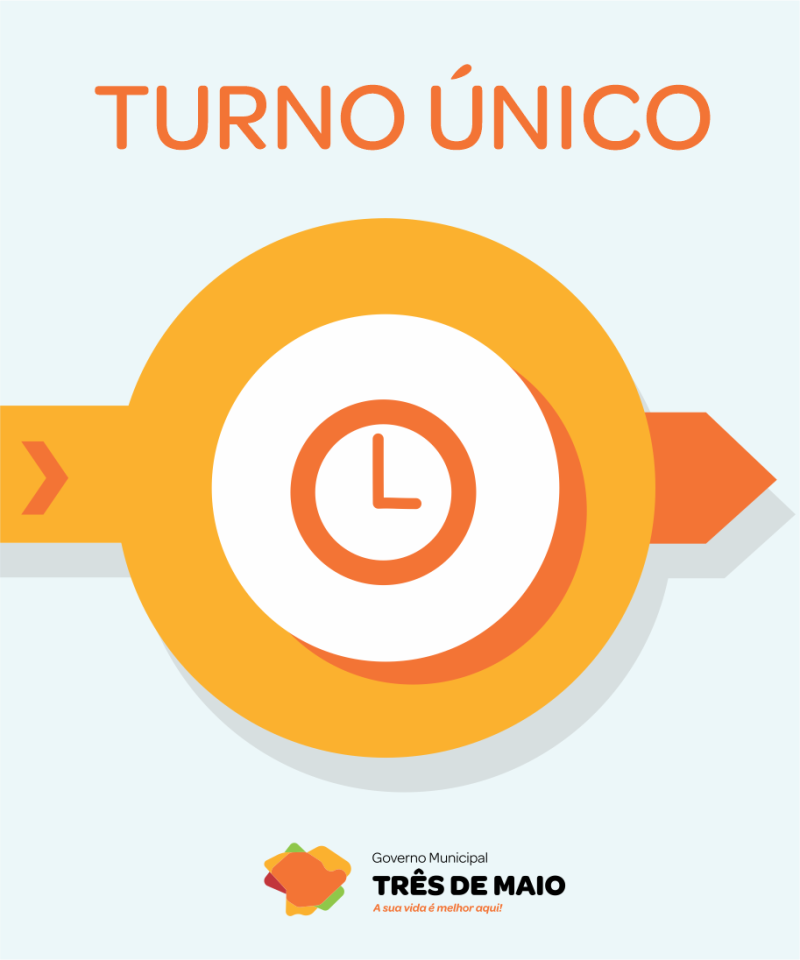 Governo Municipal adere ao Turno Único a partir de dezembro.